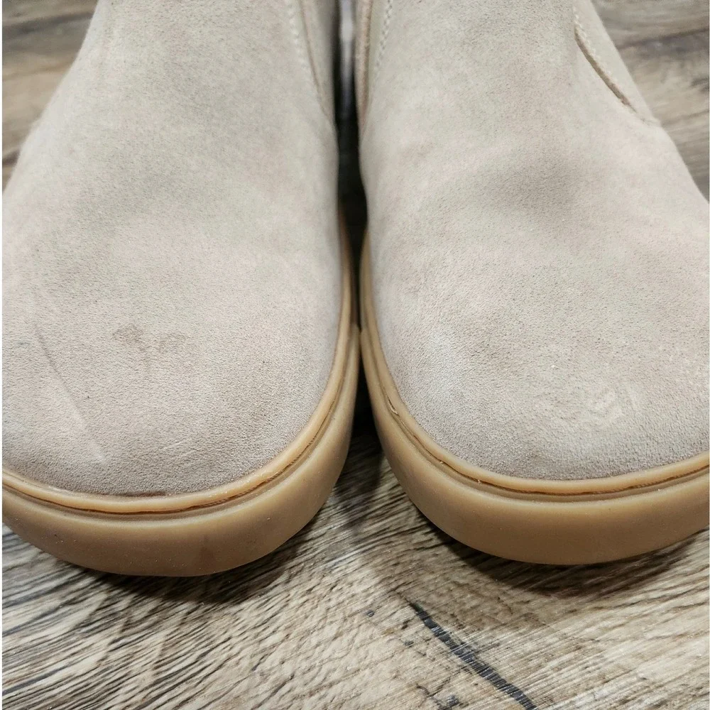 Birkenstock Oswego Suede Slip On Sneakers Sand Beige Mens 44 Loafers Mens US 11